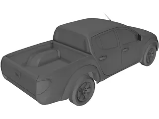 Mitsubishi L 200 3D Model preview