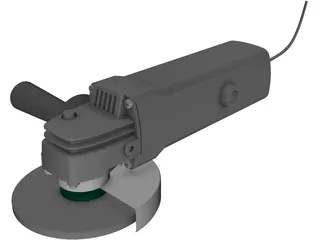 Grinding Machine 3D Model preview