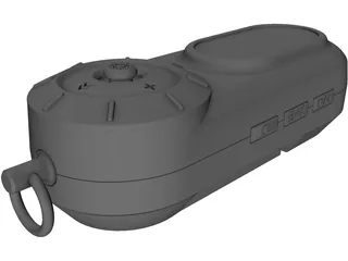 MP3 Player 3D Model preview