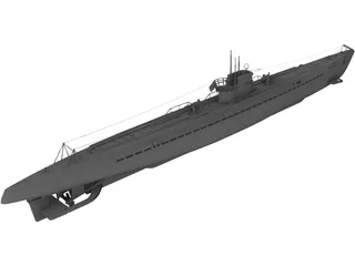 U20 Boat 3D Model preview
