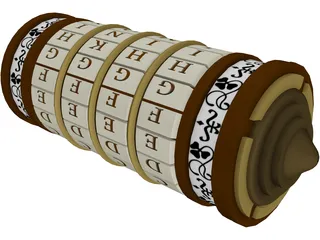Cryptex 3D Model preview
