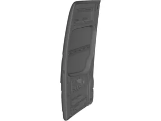Mercedes-Benz Sprinter Rear Door 3D Model preview