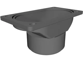 Speaker SW320 3D Model preview