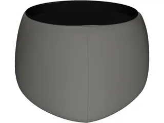 Low Table 3D Model preview