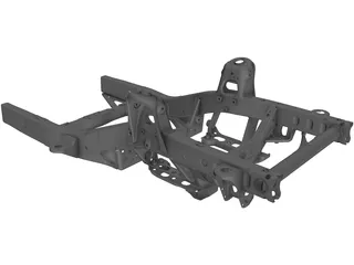 GMT360 Front Frame Assembly 3D Model preview
