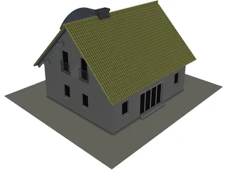 House Doetinchem Holland 3D Model preview