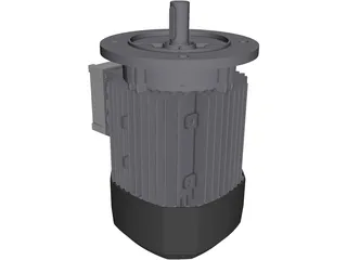 MOTOR GR90S 1.5CV 3D Model preview