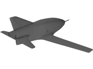 Bede BD-5J Micro Jet 3D Model preview