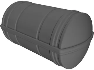 Liferaft 3D Model preview