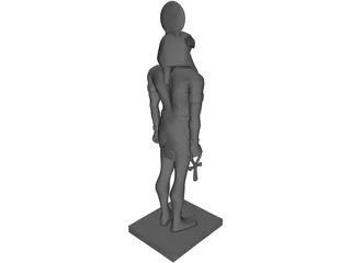 Horus 3D Model preview