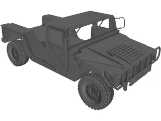 Hummer H2 3D Model preview