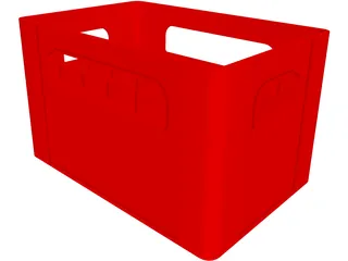 Crate 3D Model preview