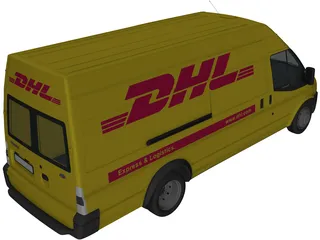 Ford Transit Jumbo 3D Model preview