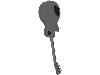 Gibson Les Paul Guitar 3D Model preview