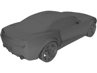Chevrolet Camaro (2010) 3D Model preview