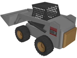 Bobcat 883 3D Model preview