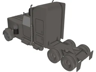 Truck 3D Model preview