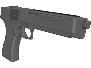 Beretta FS92 3D Model preview
