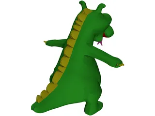 Dragon 3D Model preview