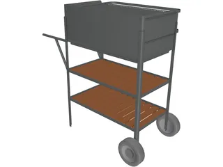 Grill 3D Model preview