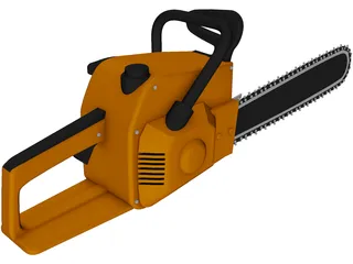 Chainsaw 3D Model preview