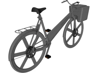 Biomega Bicycle 3D Model preview
