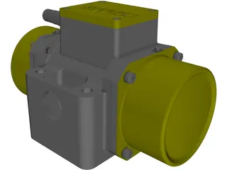 Brecon Electric Motor 3D Model preview