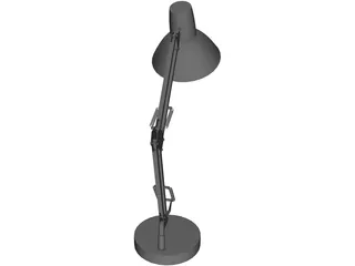 Helix Articulating Desk Lamp 3D Model preview