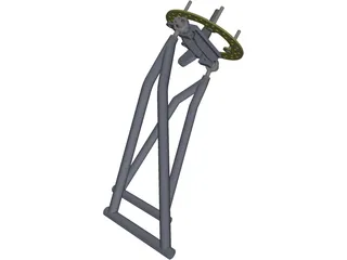 Polaris RZR (Race) 2WD Front Suspension 3D Model preview
