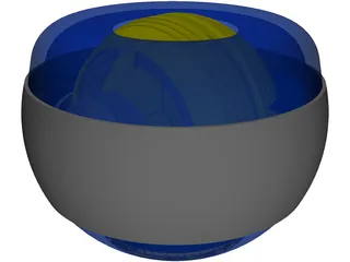 Gyroscope 3D Model preview