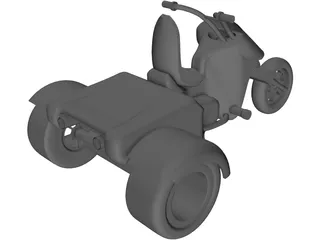 Trike 3D Model preview