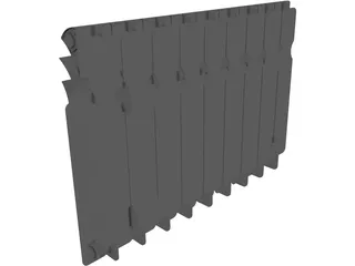 Heater Indoor 3D Model preview