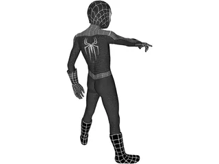 Spiderman 3D Model preview