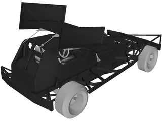 F1 Brisca Stockcar 3D Model preview