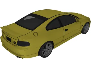 Opel/Vauxhall Monaro VXR V8 3D Model preview