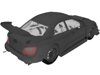Subaru Impreza (2003) 3D Model preview