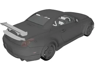 Toyota Soarer 430 (2002) 3D Model preview