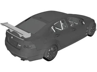 Holden HSV (2009) 3D Model preview