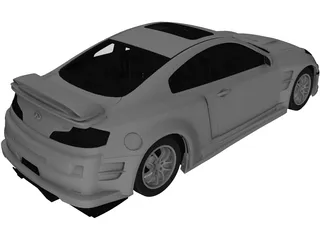 Infiniti G35 3D Model preview