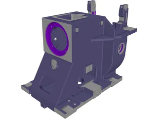 Engine Support 3D Model preview