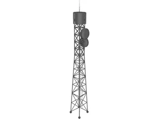 Antenna 3D Model preview