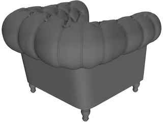 Armchair 3D Model preview