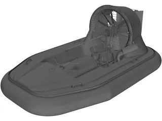 Hovercraft 3D Model preview