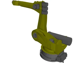 Kuka Robot KR210 3D Model preview