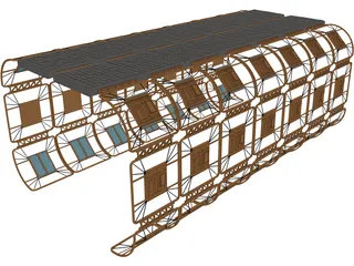Dry Dock 3D Model preview