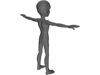 Boy 3D Model preview