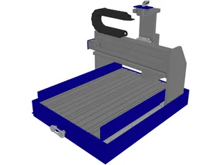 CNC Stepper 3D Model preview