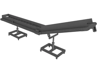 Conveyor Belt 3D Model preview