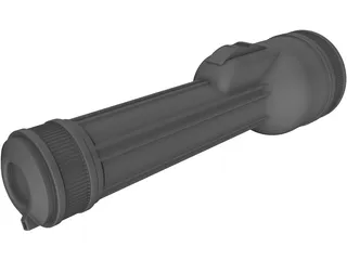 Flashlight 3D Model preview