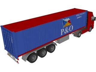 Volvo FH12 3D Model preview